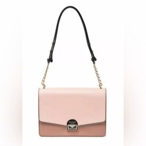 Kate Spade Leather Medium Convert Flap Shoulder Bag “Neve”